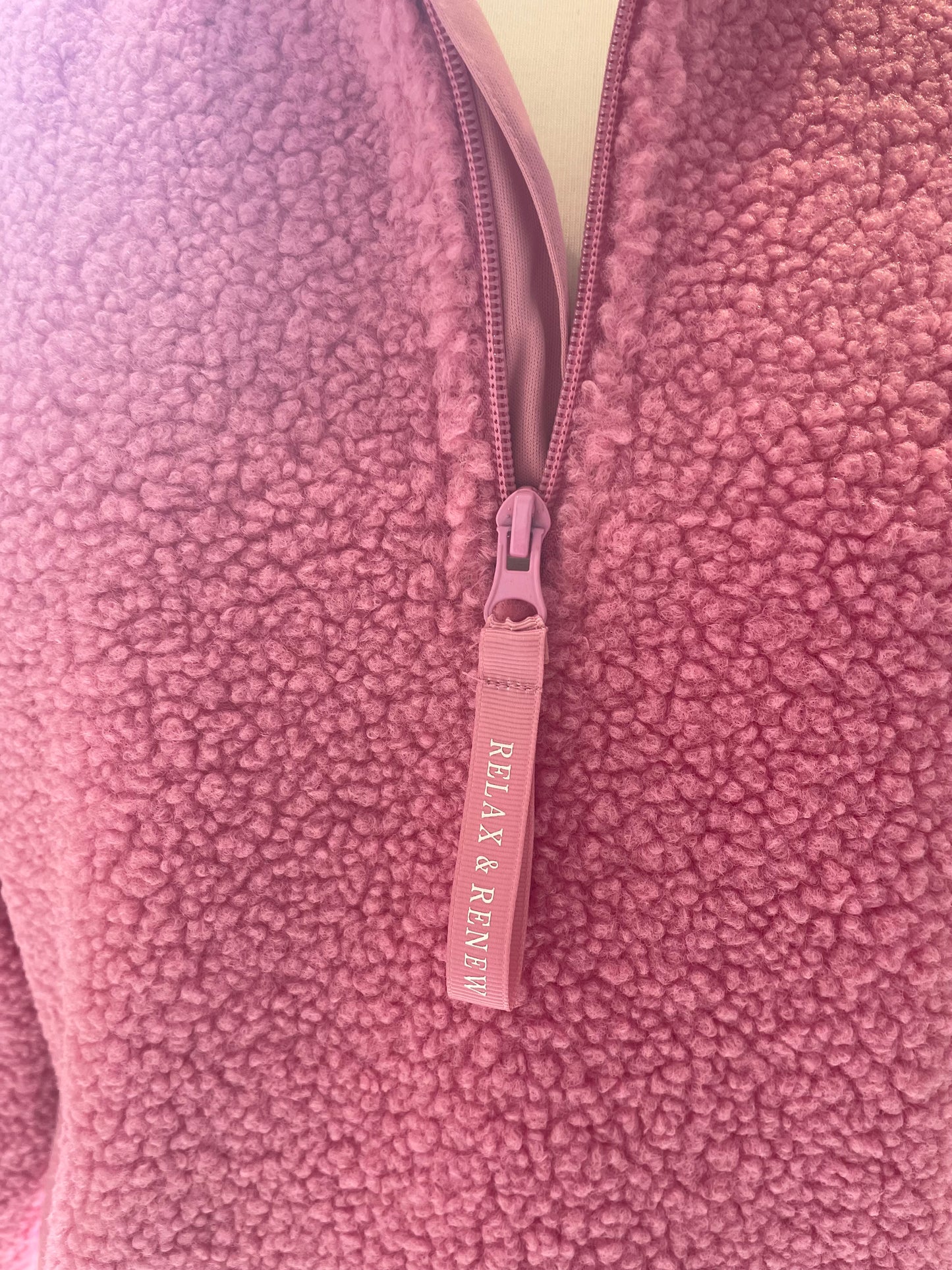 Julia Borg 1/2 Zip Pink