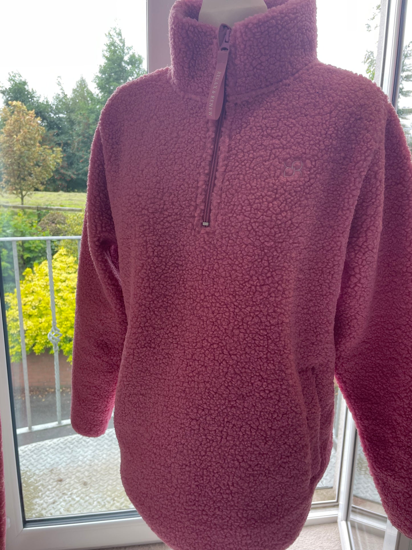 Julia Borg 1/2 Zip Pink