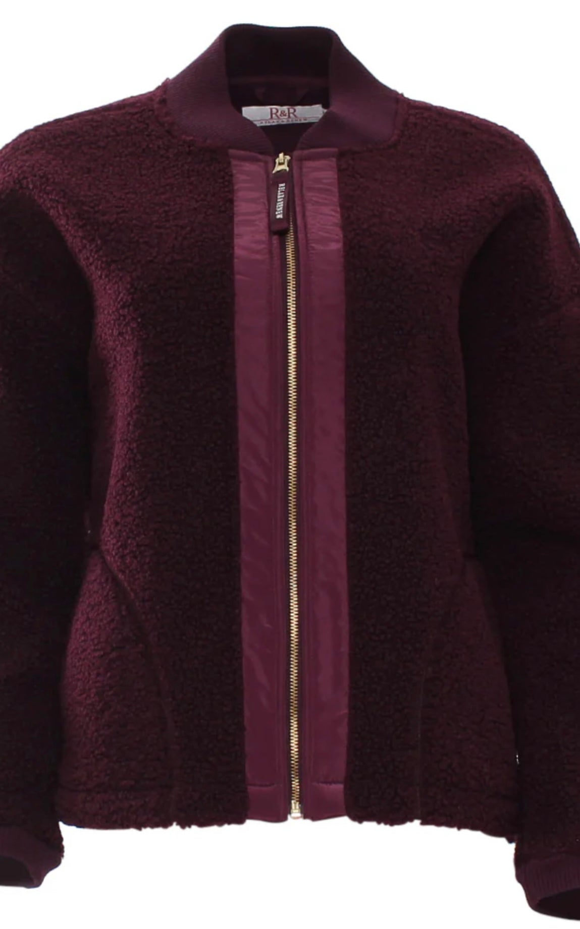 Heidi Borg Bomber Jacket Plum