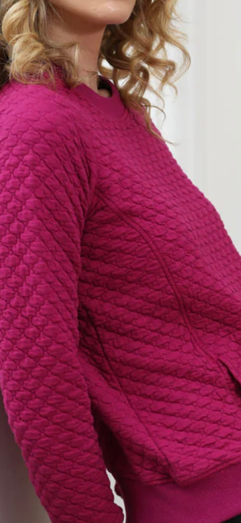 Rebecca Sweater in Berry