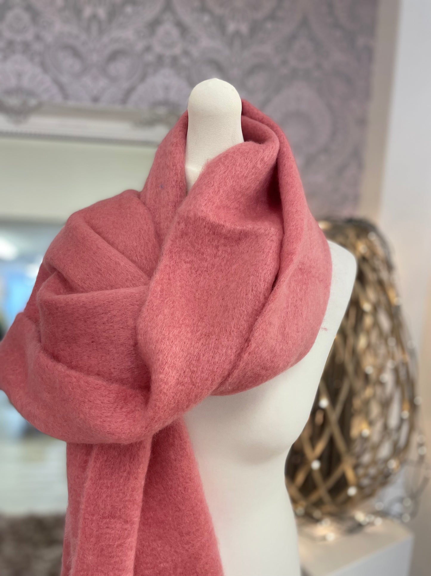 Large Pink Scarf