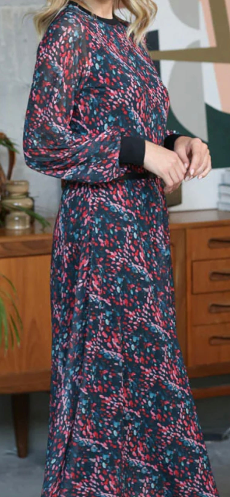 Gwyneth Dress Teal