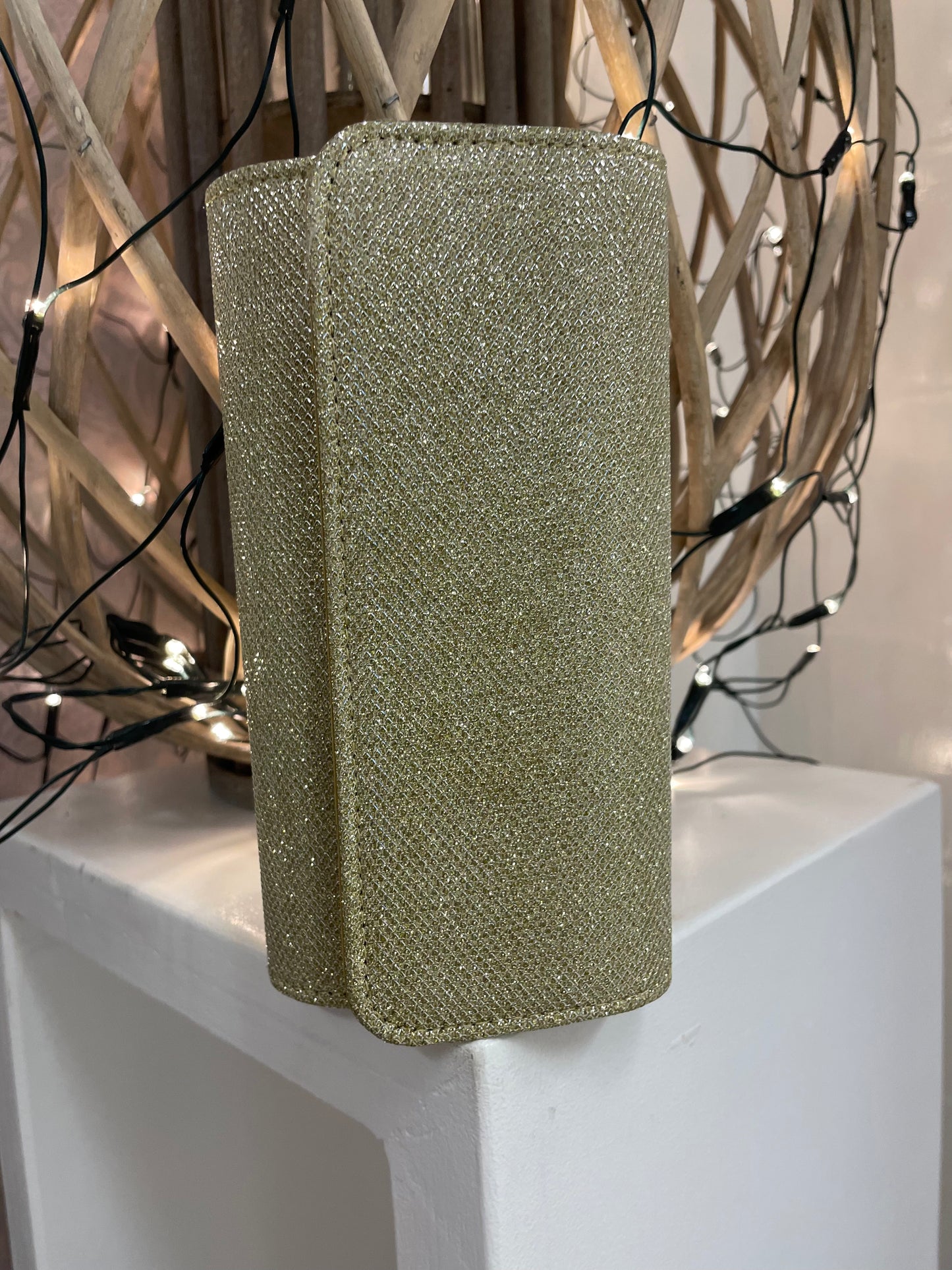 Gold Clutch Bag