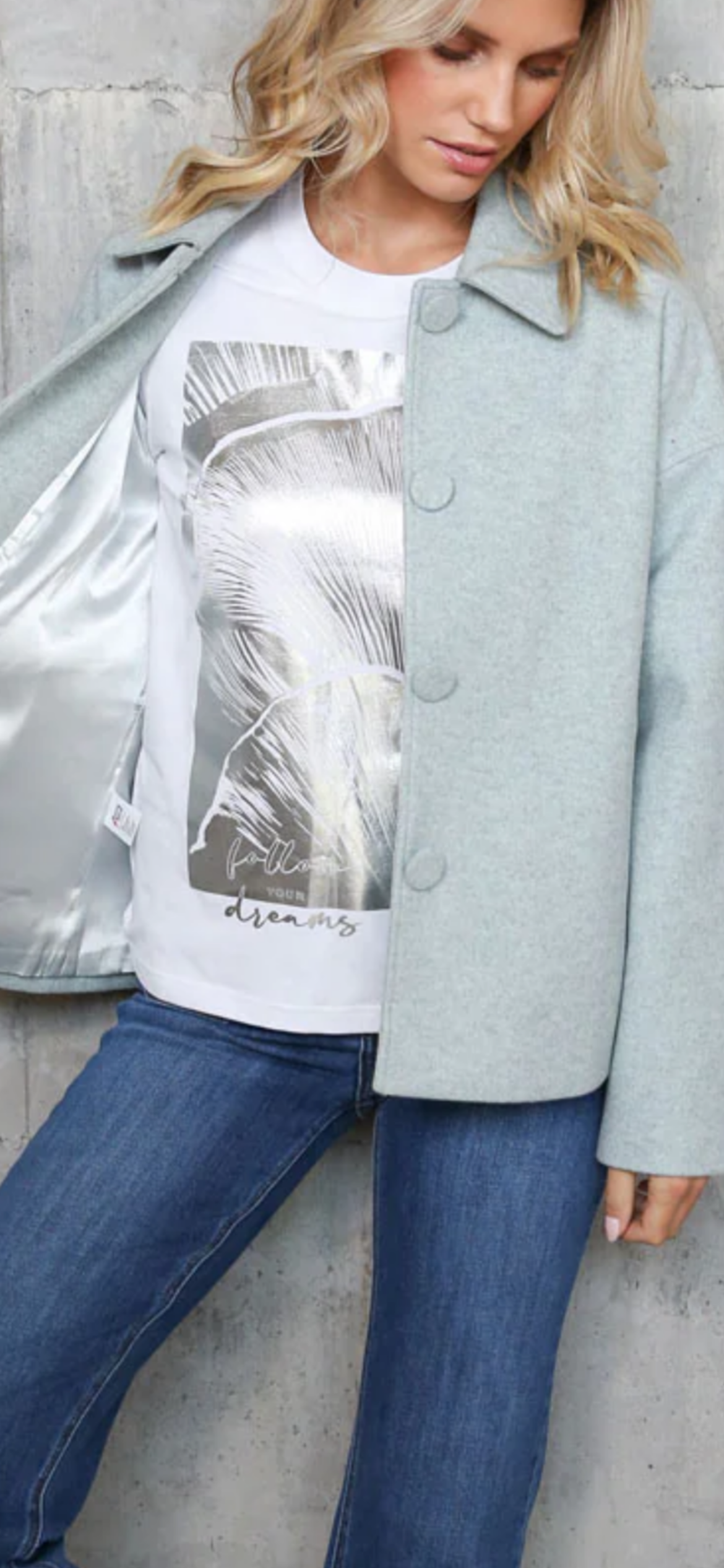 Caireen Jacket DuckEgg