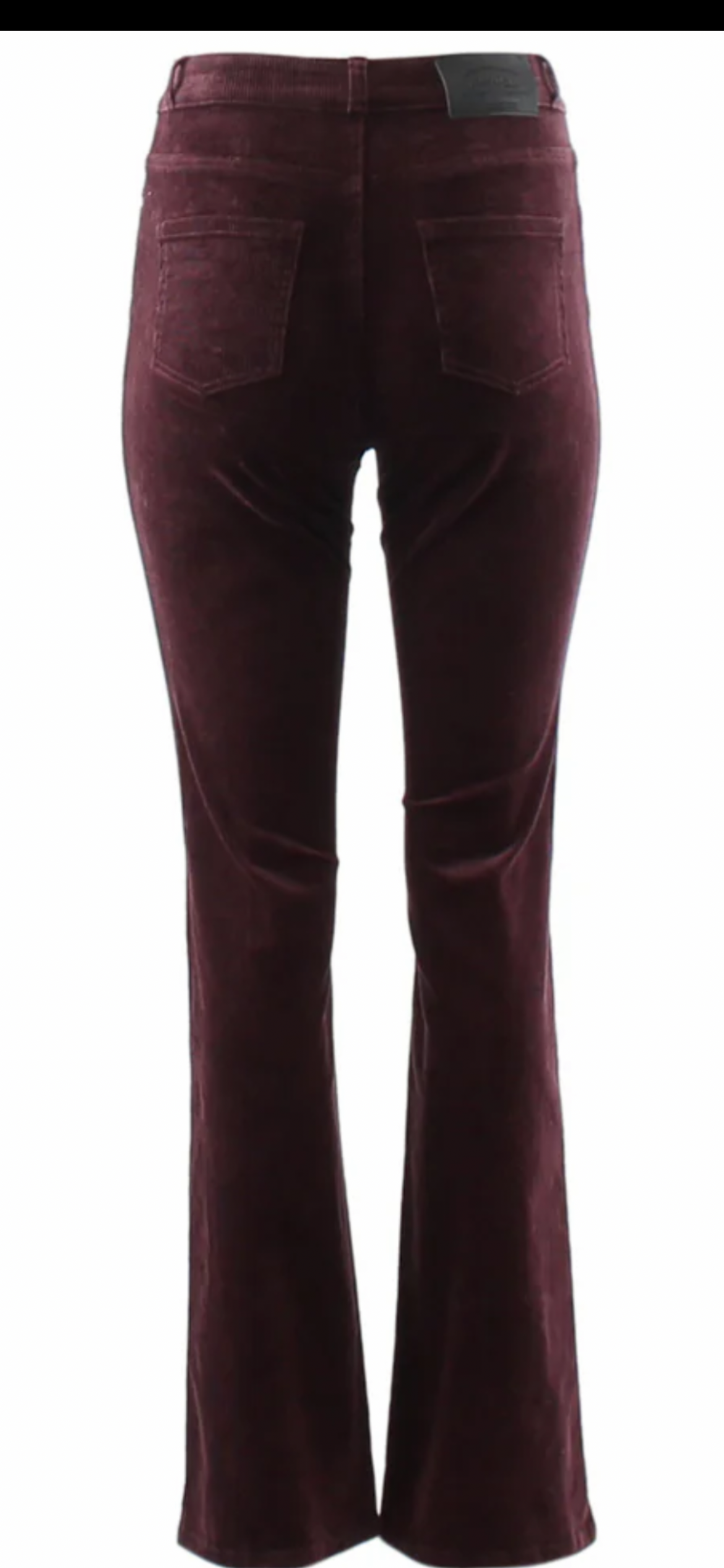 Edelle Bootcut Cord in Plum