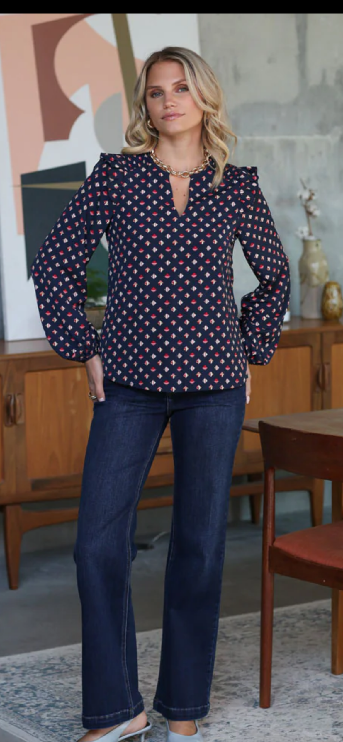 Sherry Wide Leg Rant & Rave Jeans