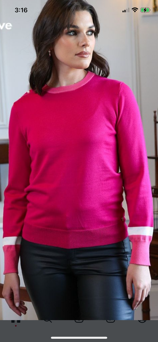Rant & Rave Connie Jumper Pink