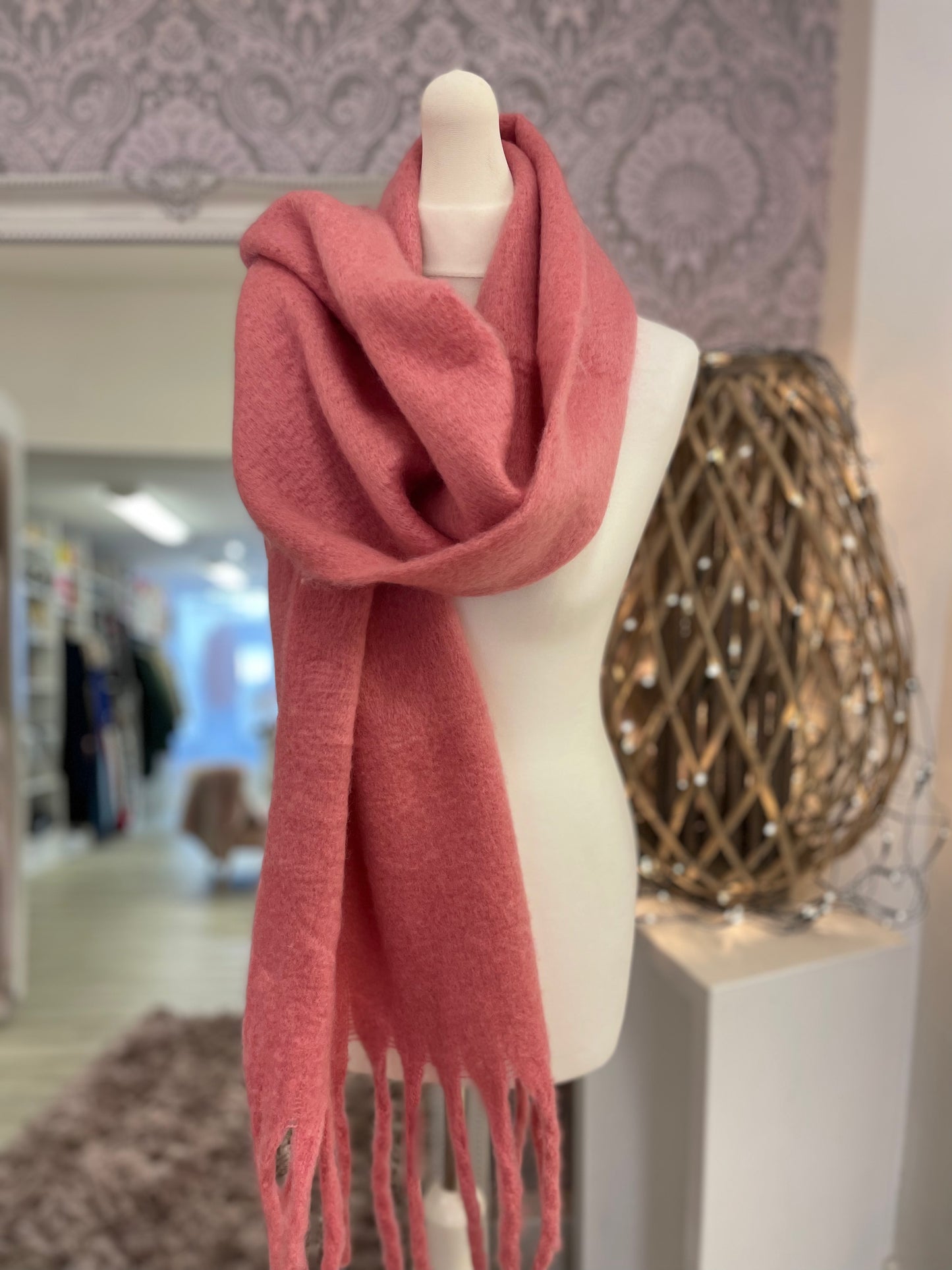 Large Pink Scarf