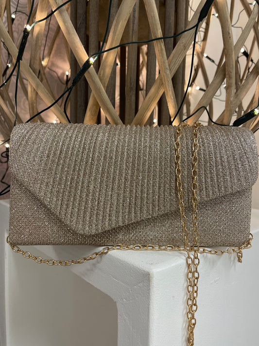 Champagne Clutch Bag