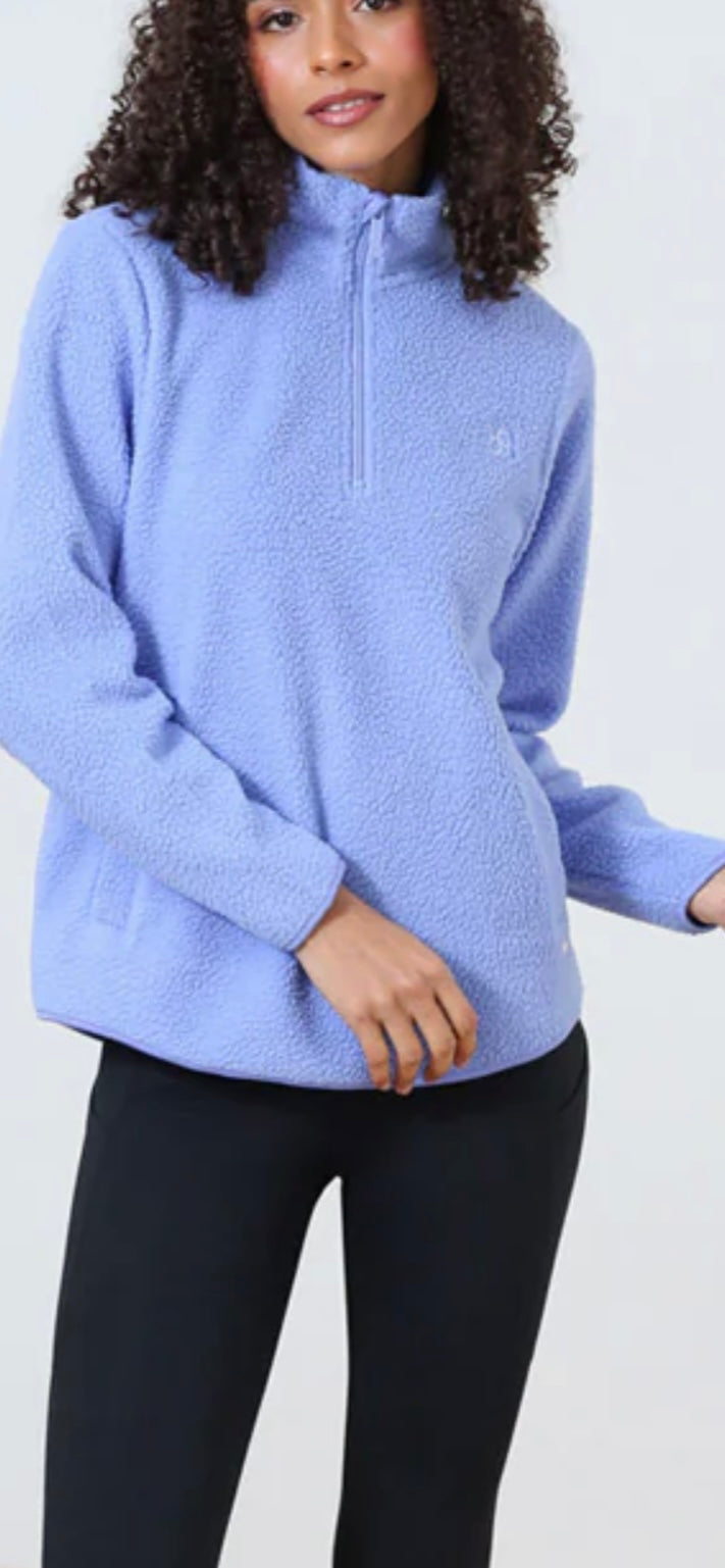 Relax and Renew Angie Fleece Blue