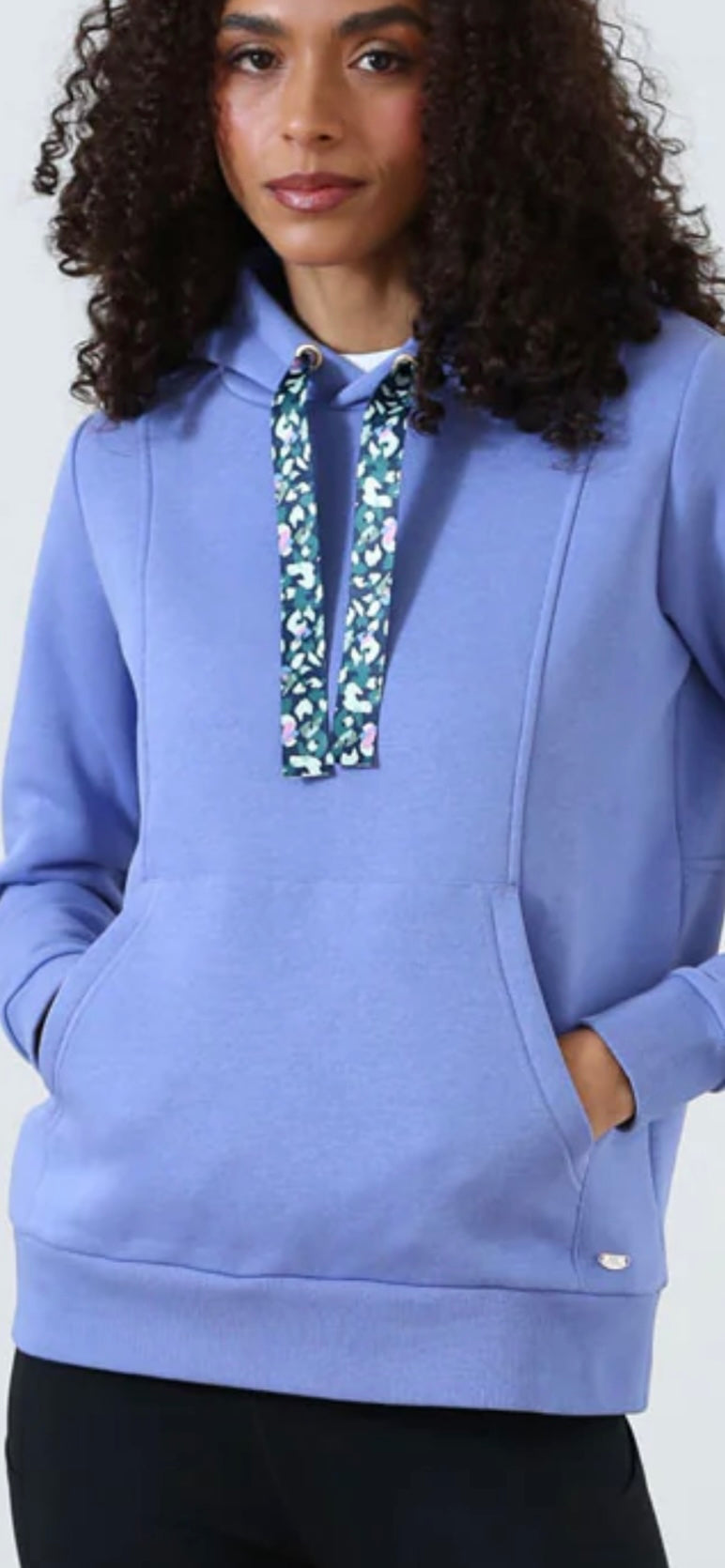 Relax & Renew Greta Hoodie in Blue