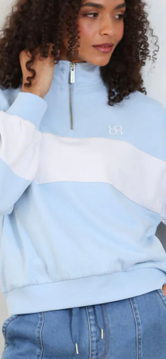 Relax and Renew Eudora Fleece Sky Blue