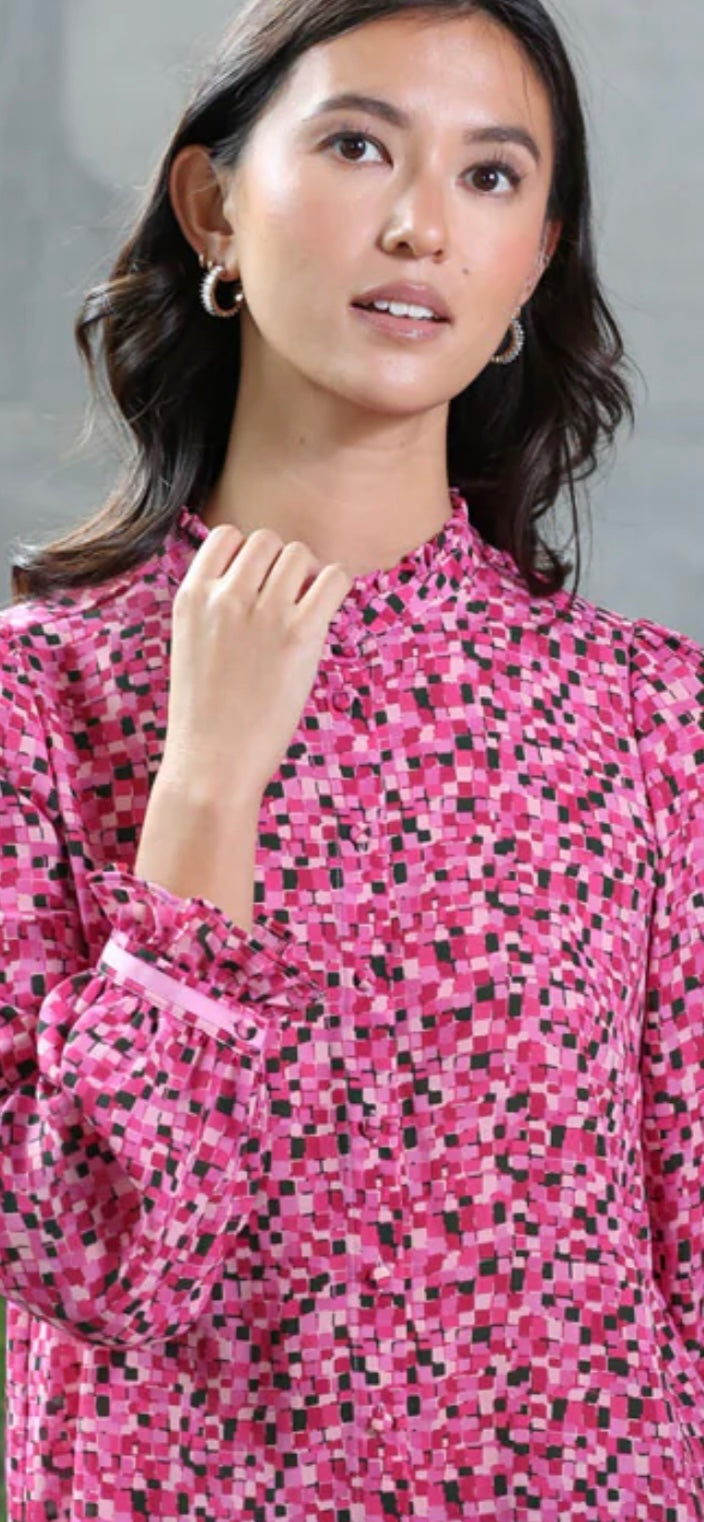 Kassandra Rant & Rave Blouse in Pink