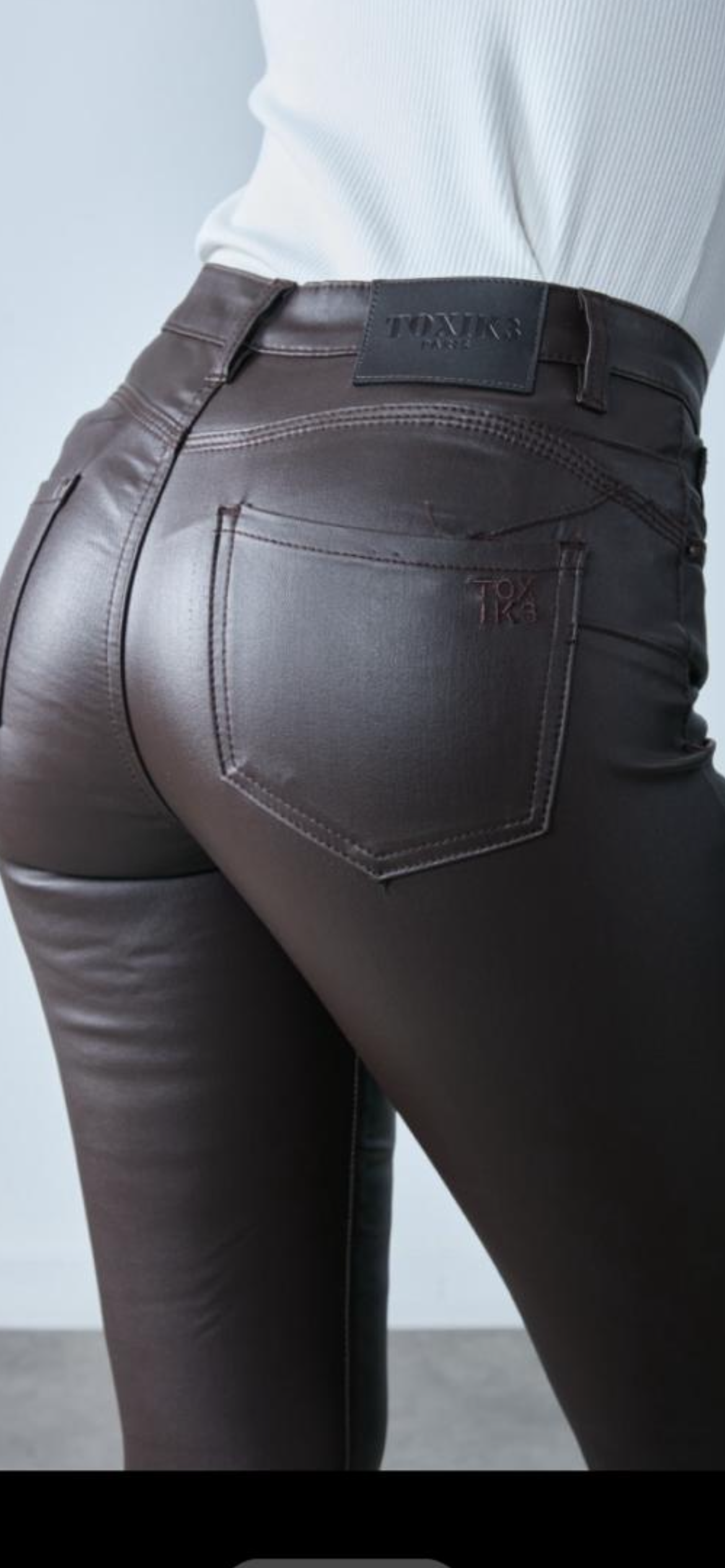Toxik Leather Jeans