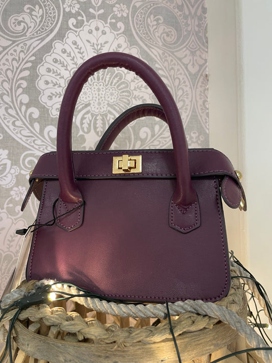 Mini Burgandy Bag