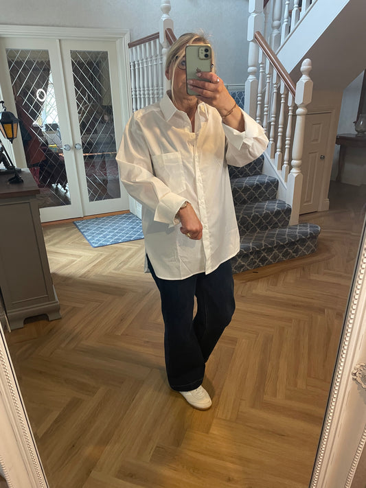 Oversized White Shirt